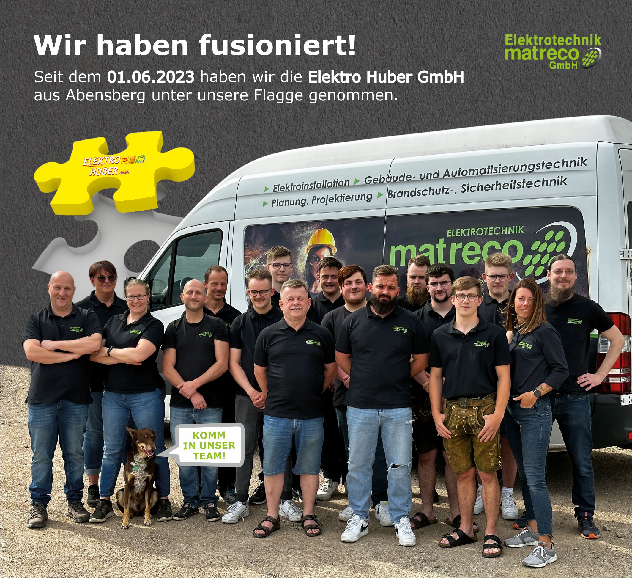 Fusion Elektro Huber GmbH und Matreco GmbH